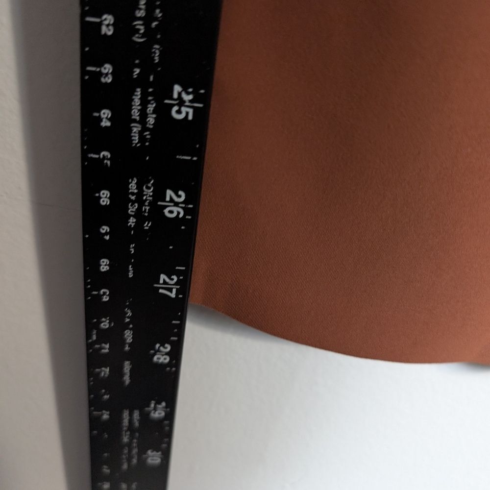 Athleta Stella Skinny Trouser Ancient Mahogany Orange Sz 8 - Picture 4 of 9